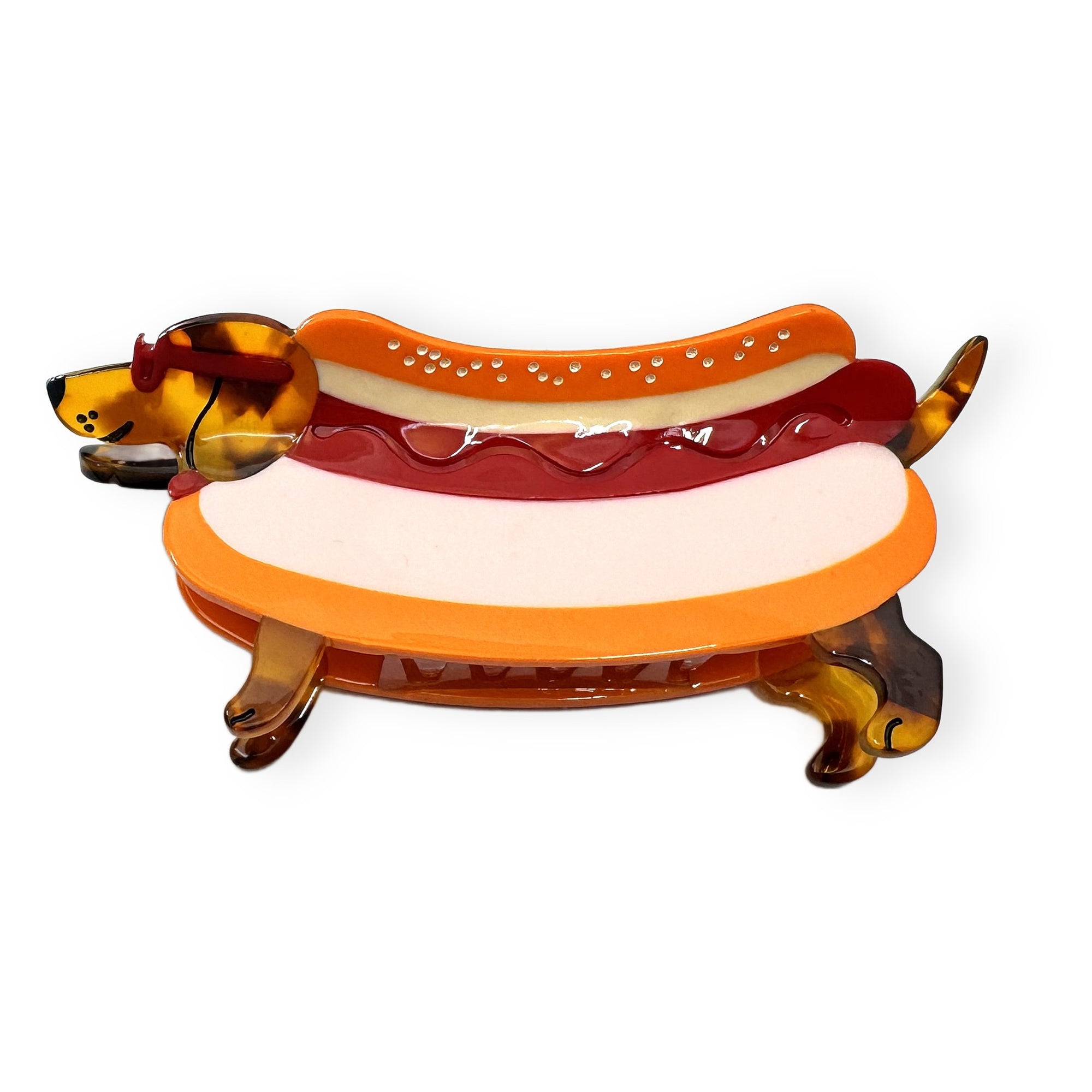 Pince Moyenne Acetate Teckel Hotdog - 753866