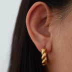 Créoles torsadées Lolita