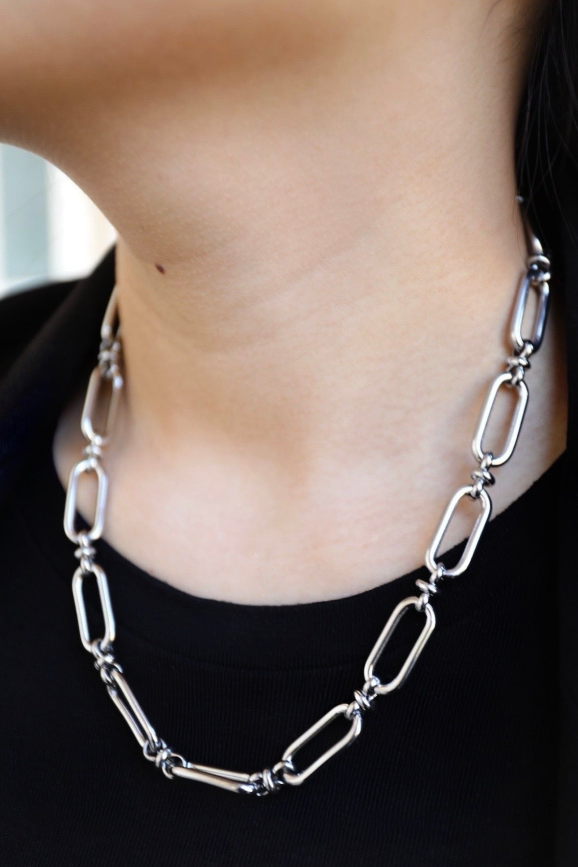 Collier grosse maille Linea