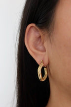 Créoles torsadées Volupte