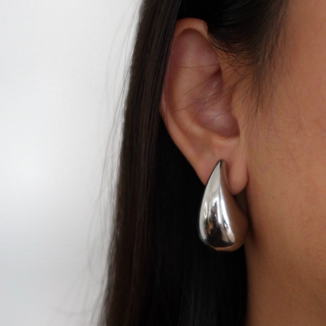 Boucles d'oreilles goutte de pluie