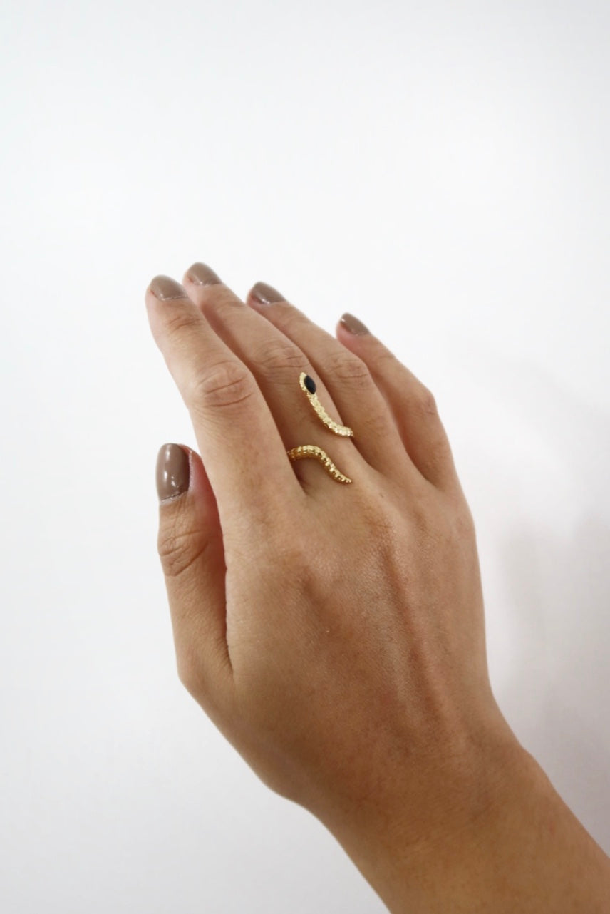 Bague Serpent Elézard