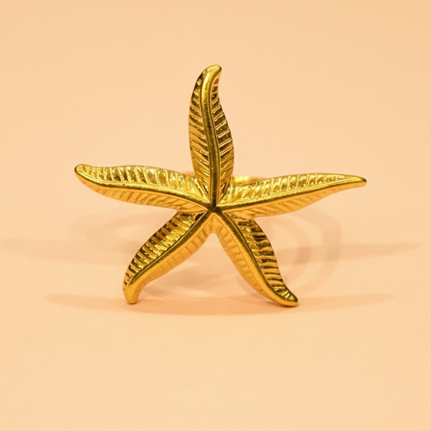 Bague étoile de mer Laïta