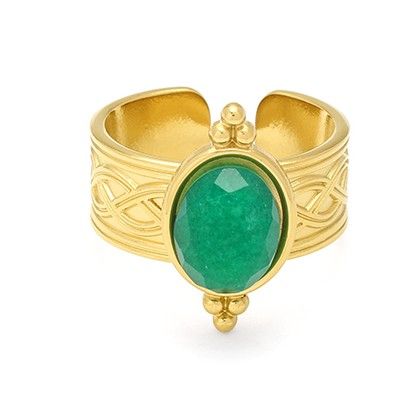 Bague acier Esprit Celtique