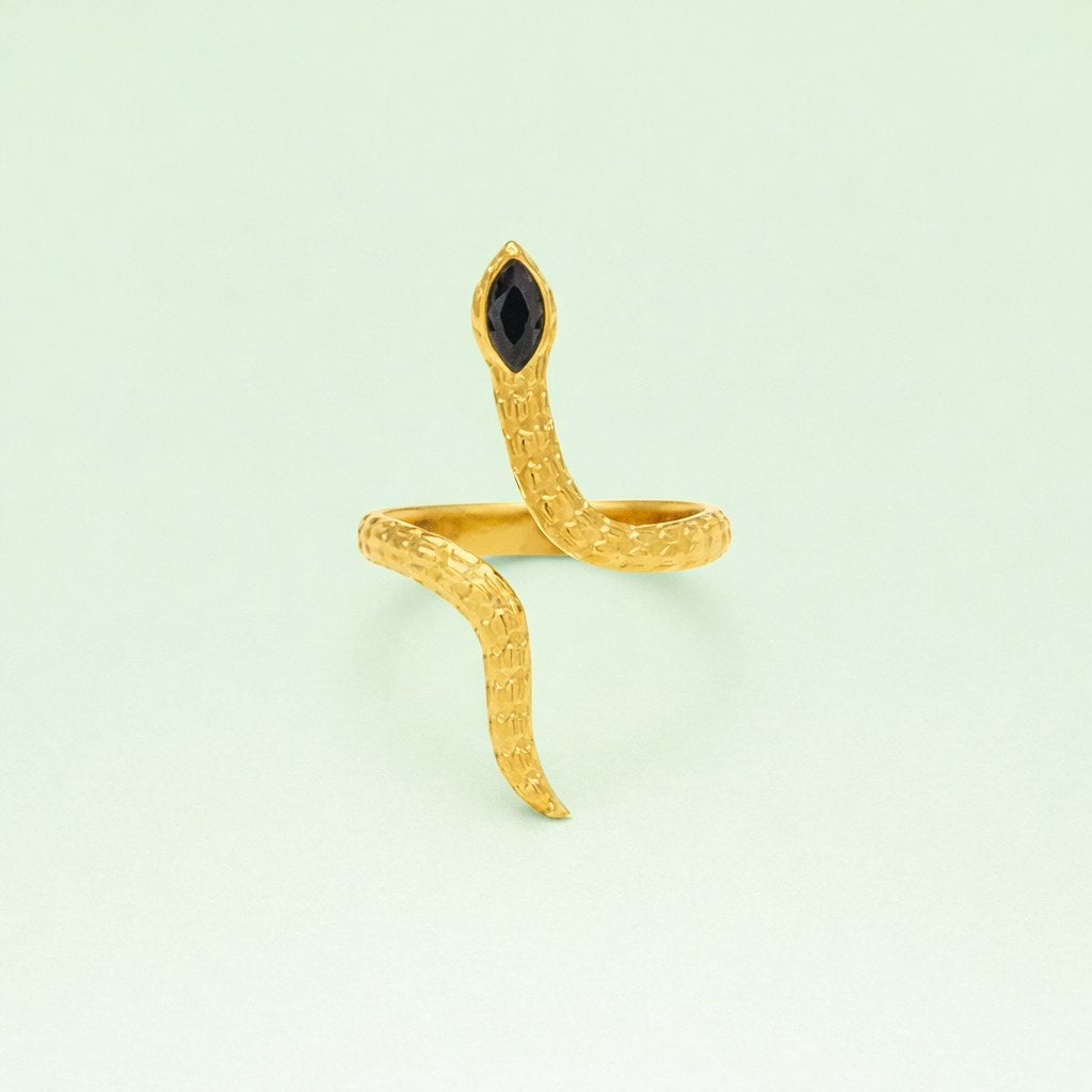 Bague Serpent Elézard