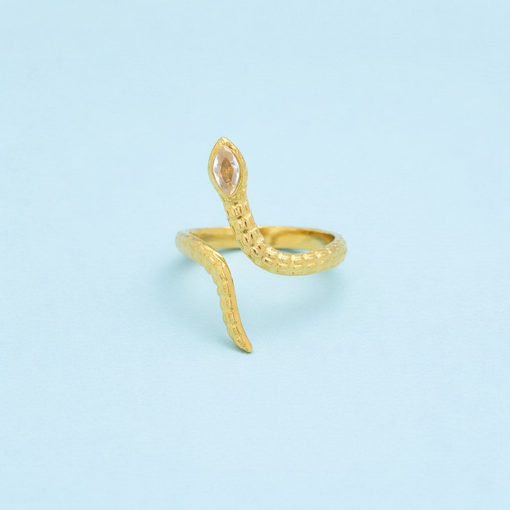 Bague Serpent Elézard — vue 2