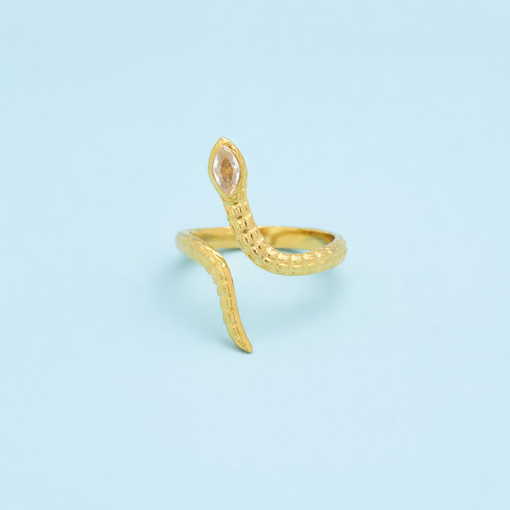 Bague Serpent Elézard