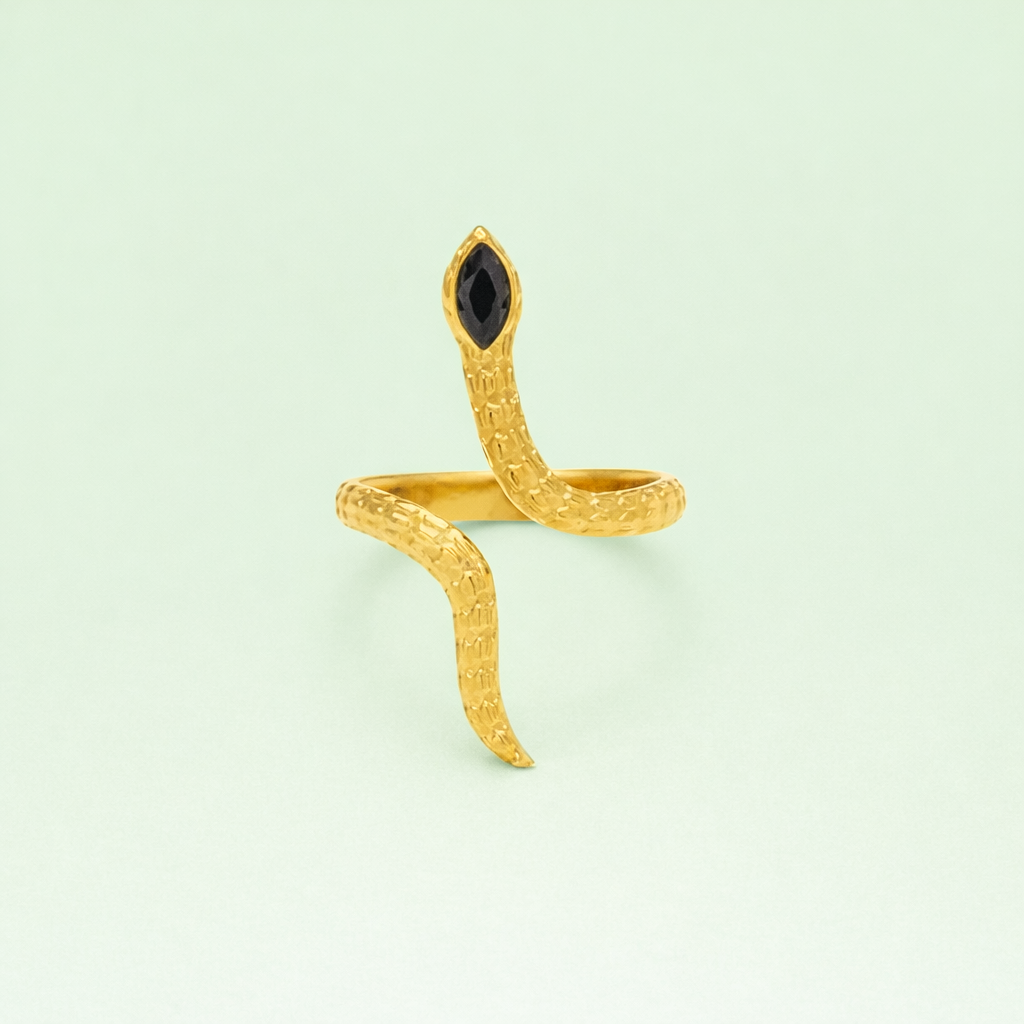Bague Serpent Elézard