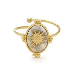 Bague Soleil Astral — vue 3