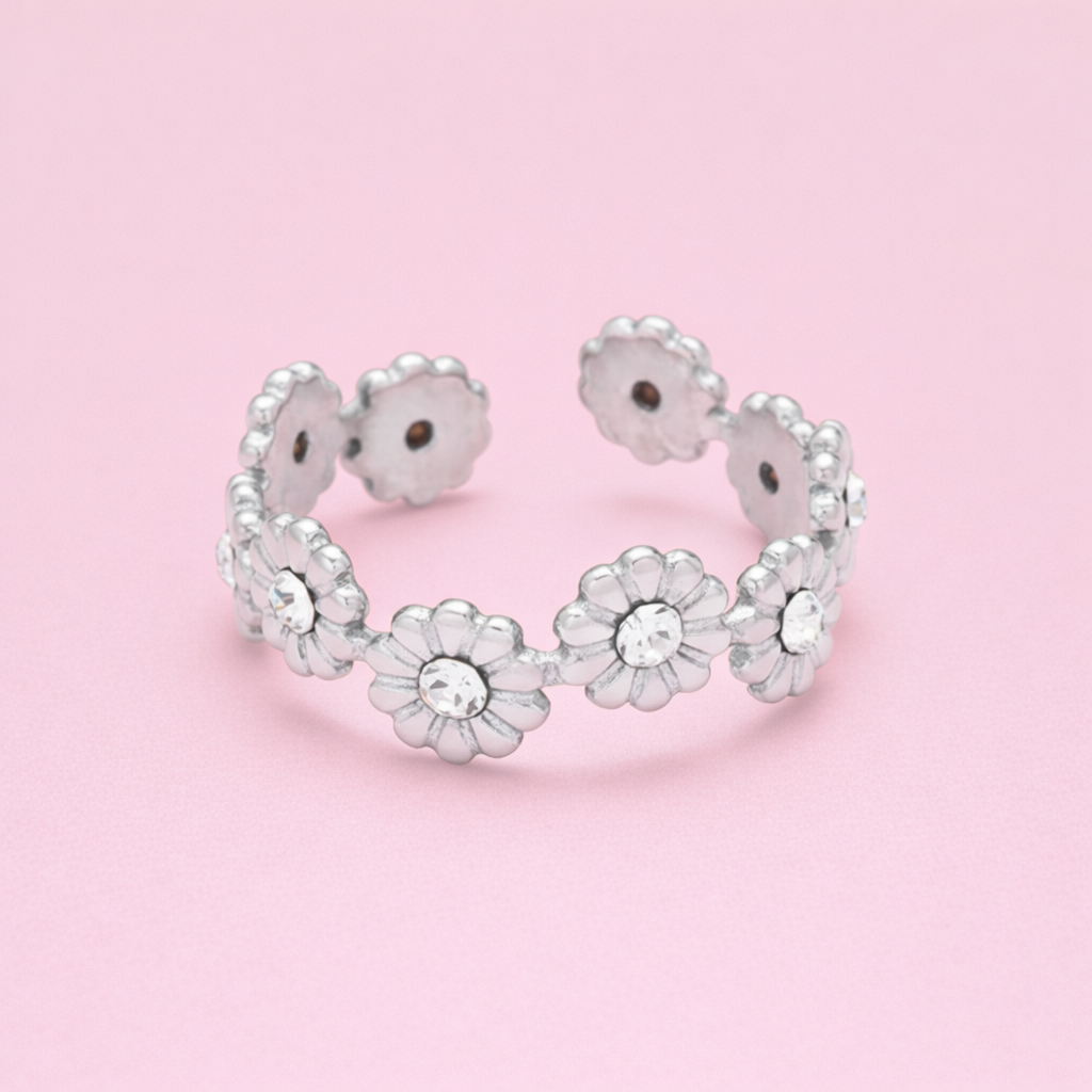 Bague Couronne Printanière