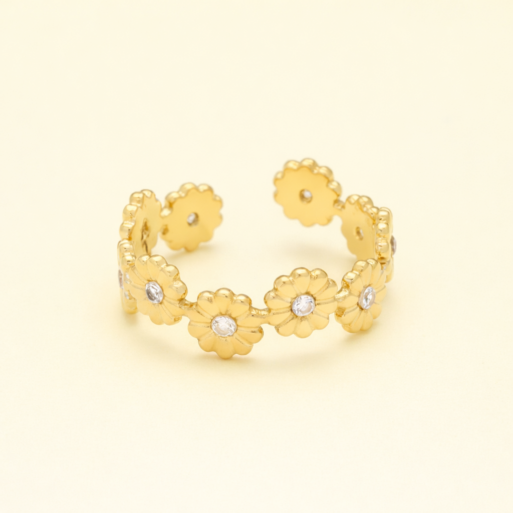 Bague Couronne Printanière