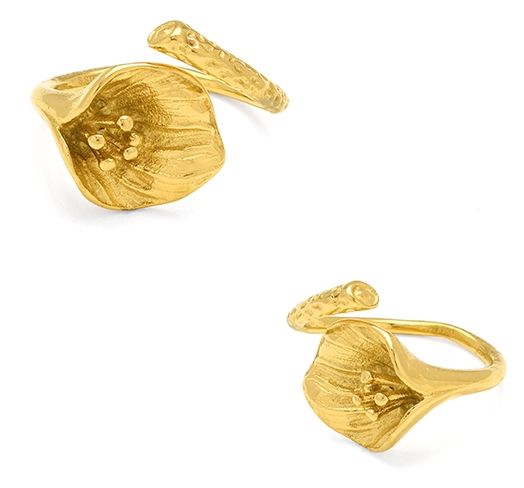 Bague Fleur de calla