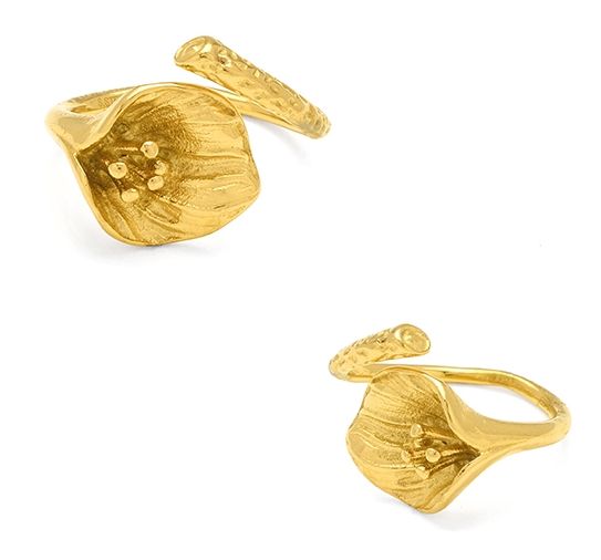 Bague Fleur de calla