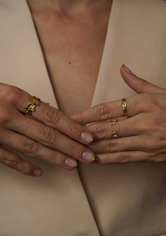 Bague Tresse Eternelle — vue 2