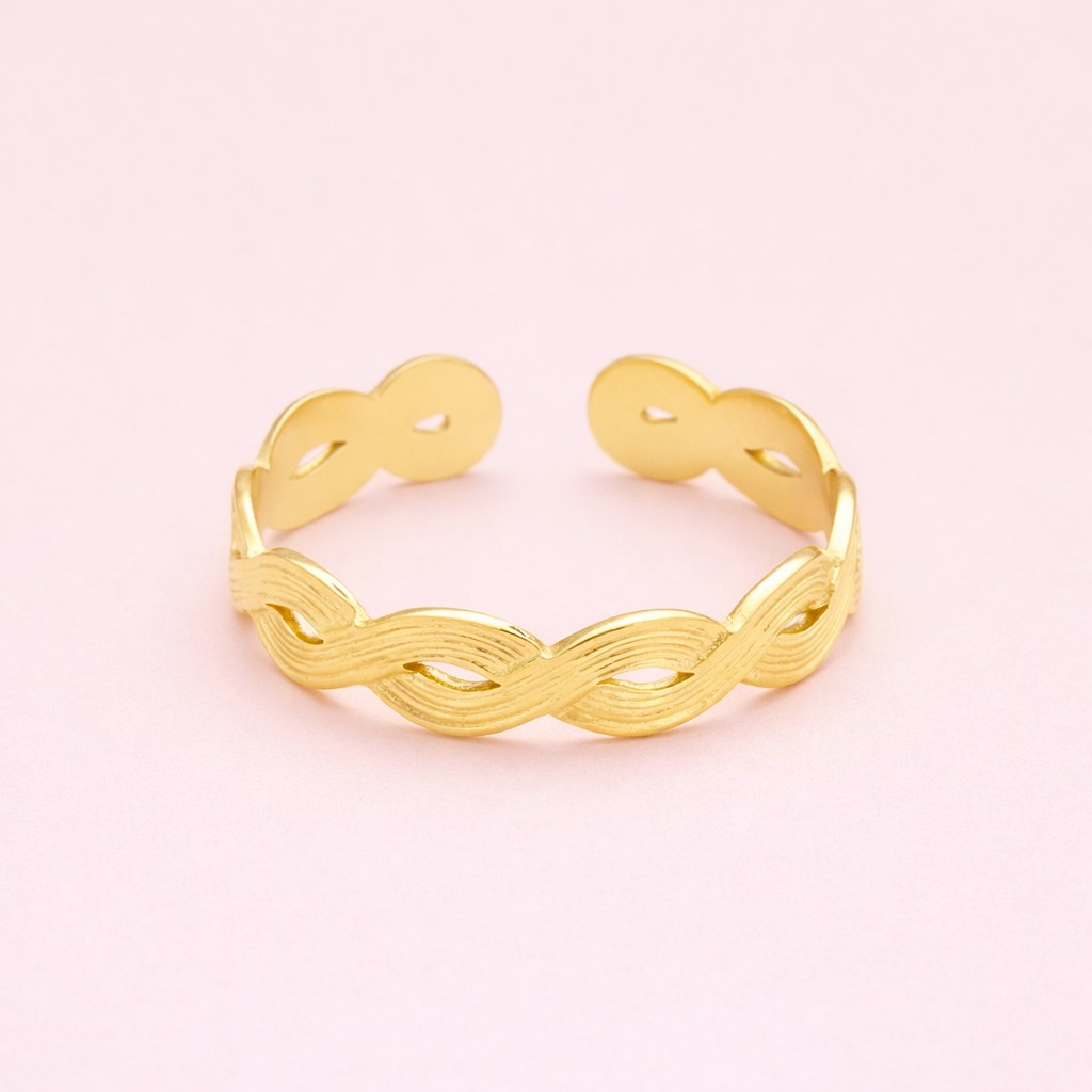 Bague Tresse Eternelle — vue 3