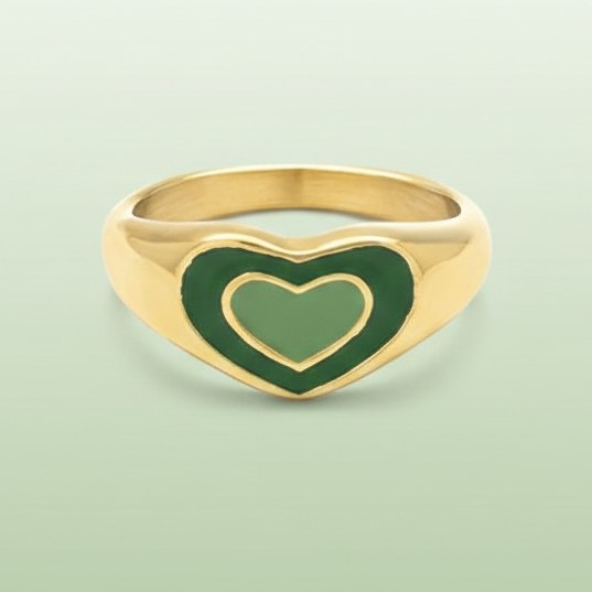 Bague Cœur Sixtees — vue 4