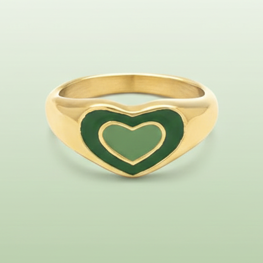 Bague Cœur Sixtees