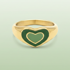 Bague Cœur Sixtees