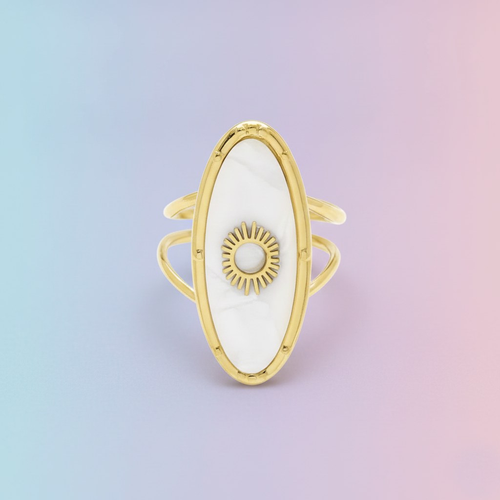 Bague Un été Bleu