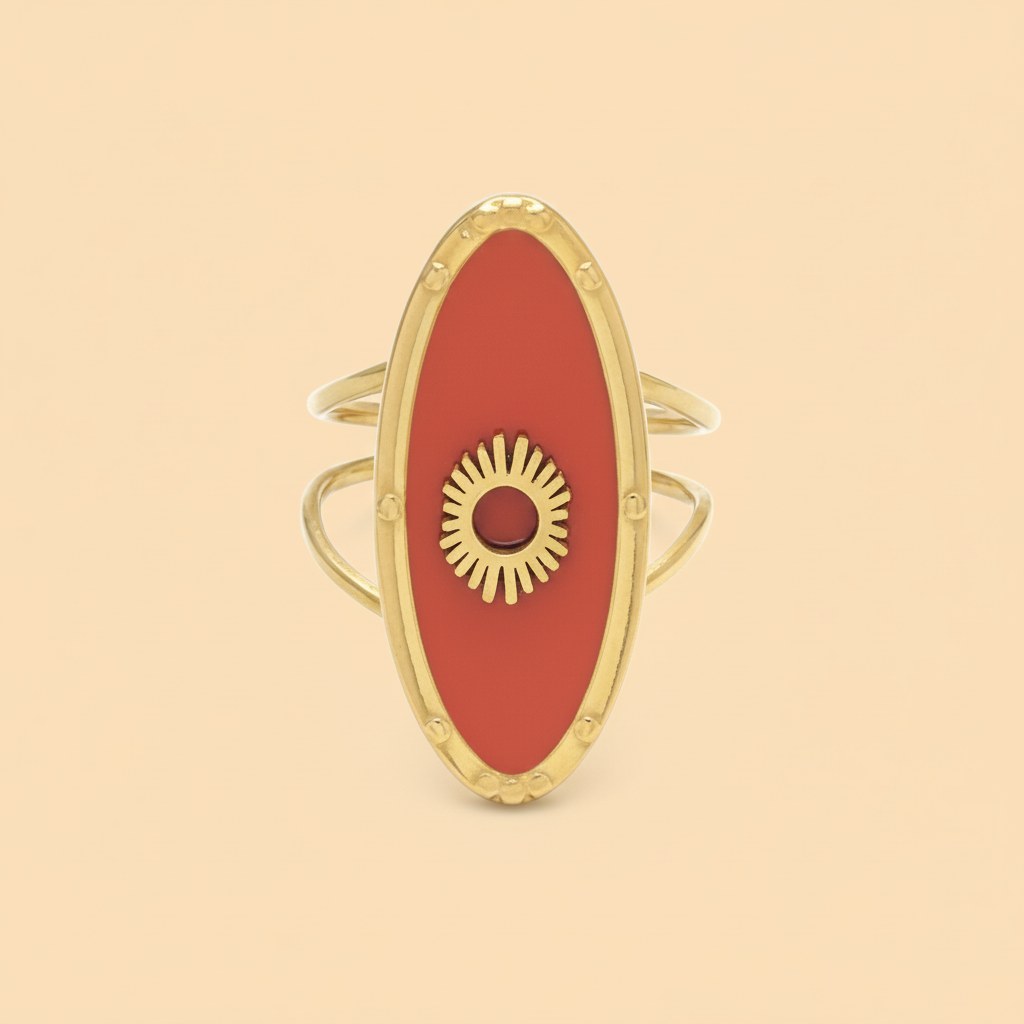 Bague Un été Bleu — vue 2
