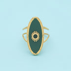 Bague Un été Bleu — vue 3