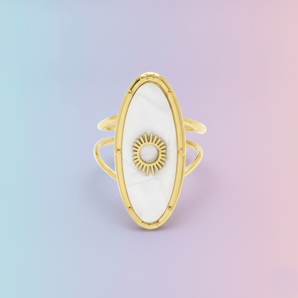 Bague Un été Bleu
