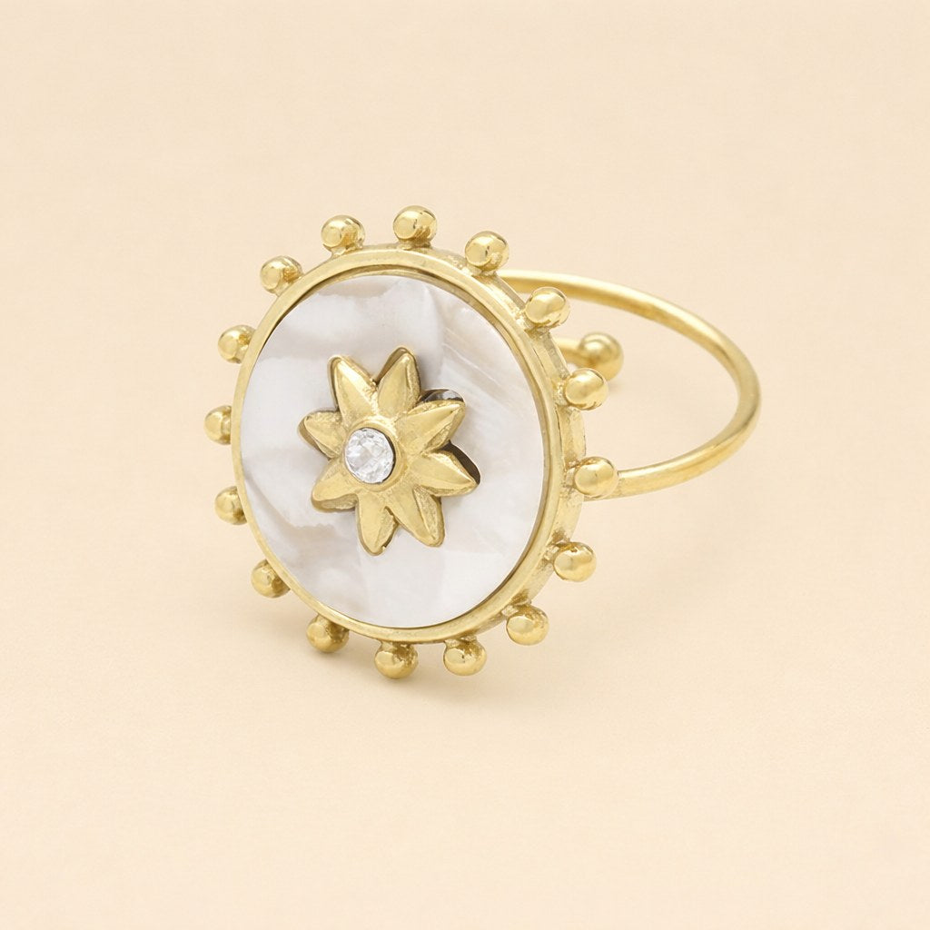 Bague Fleur Nymphéa