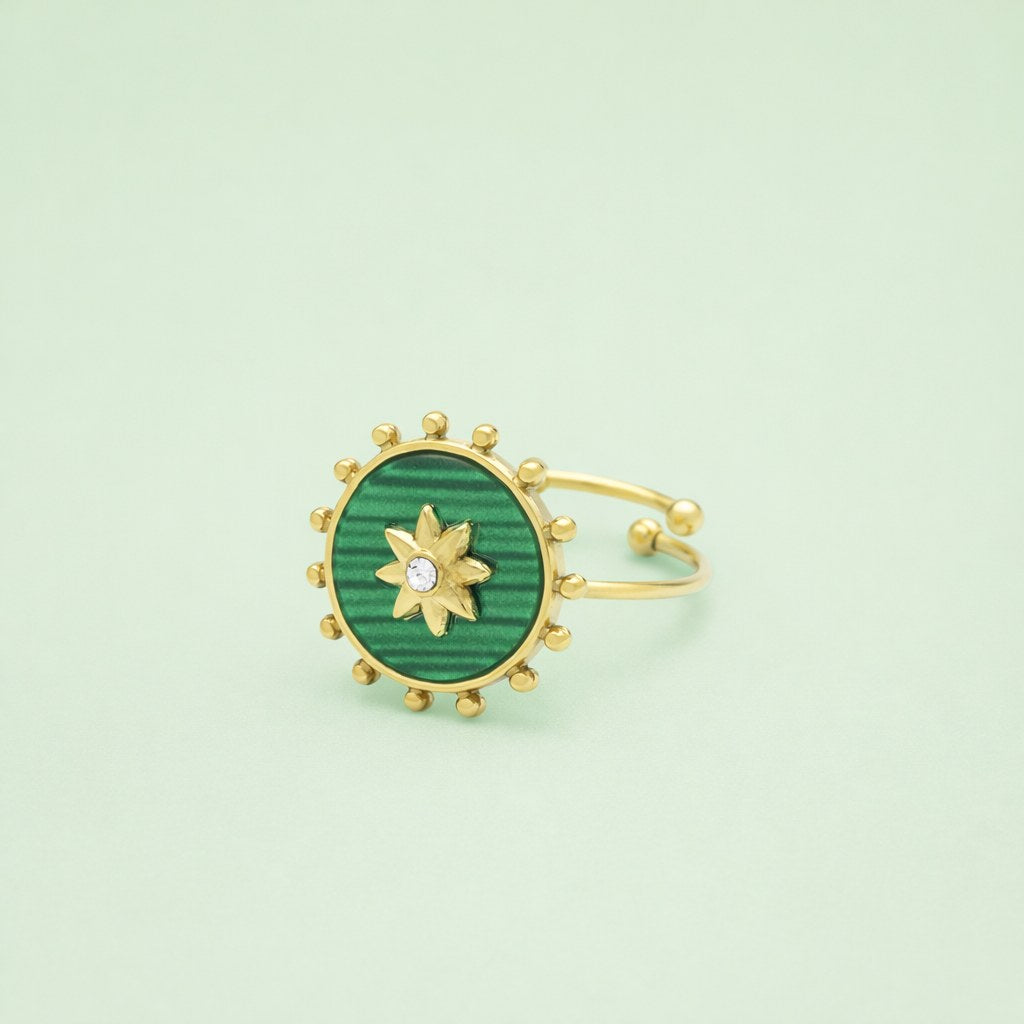 Bague Fleur Nymphéa — vue 3