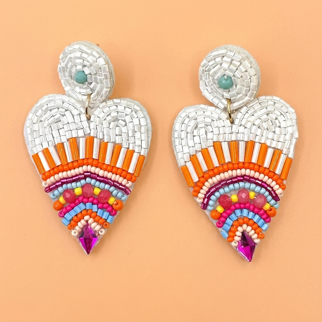 Boucles d'oreilles Cœur Selena