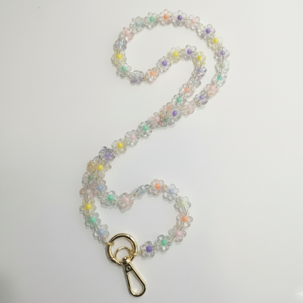 Accessoire de téléphone Perlé Fleurs