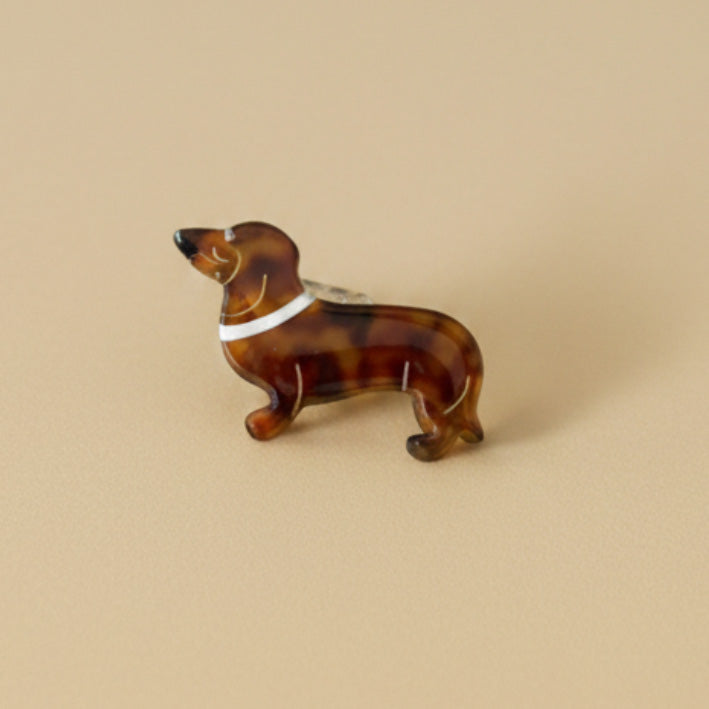 Pince à cheveux Mini Teckel Espiègle