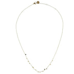 Collier délicates pampilles rondes — vue 3