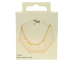 Collier délicates pampilles rondes — vue 5