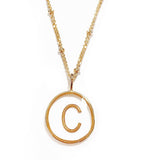 Collier Lettre Initiale