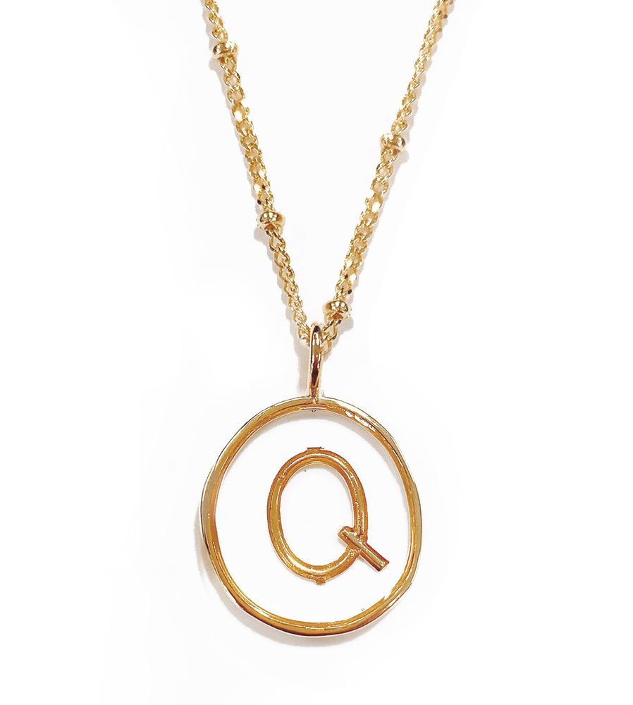 Collier Lettre Initiale