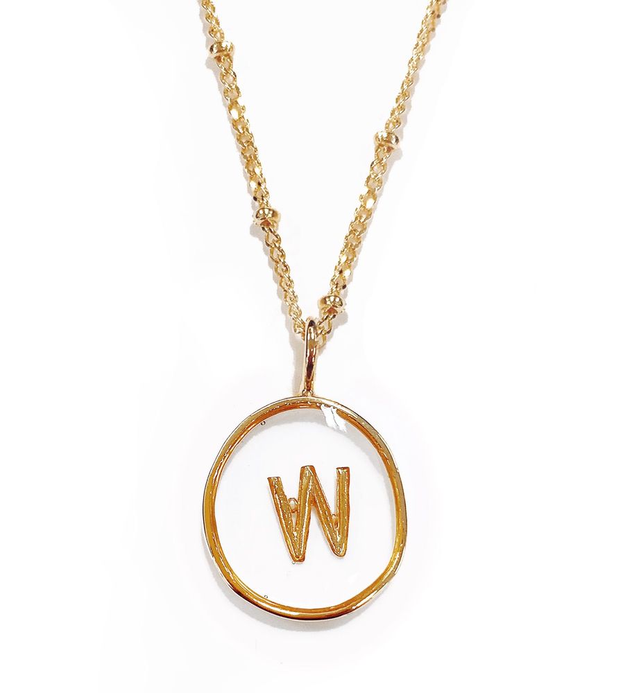 Collier Lettre Initiale