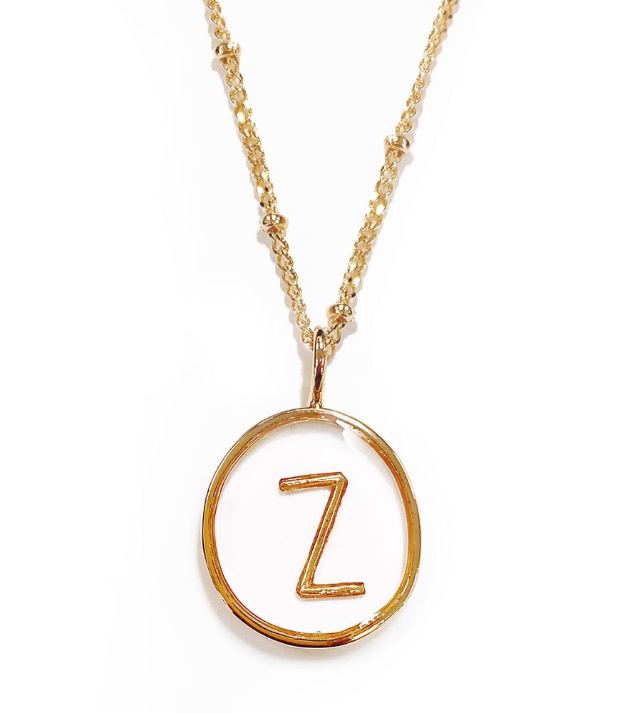 Collier Lettre Initiale
