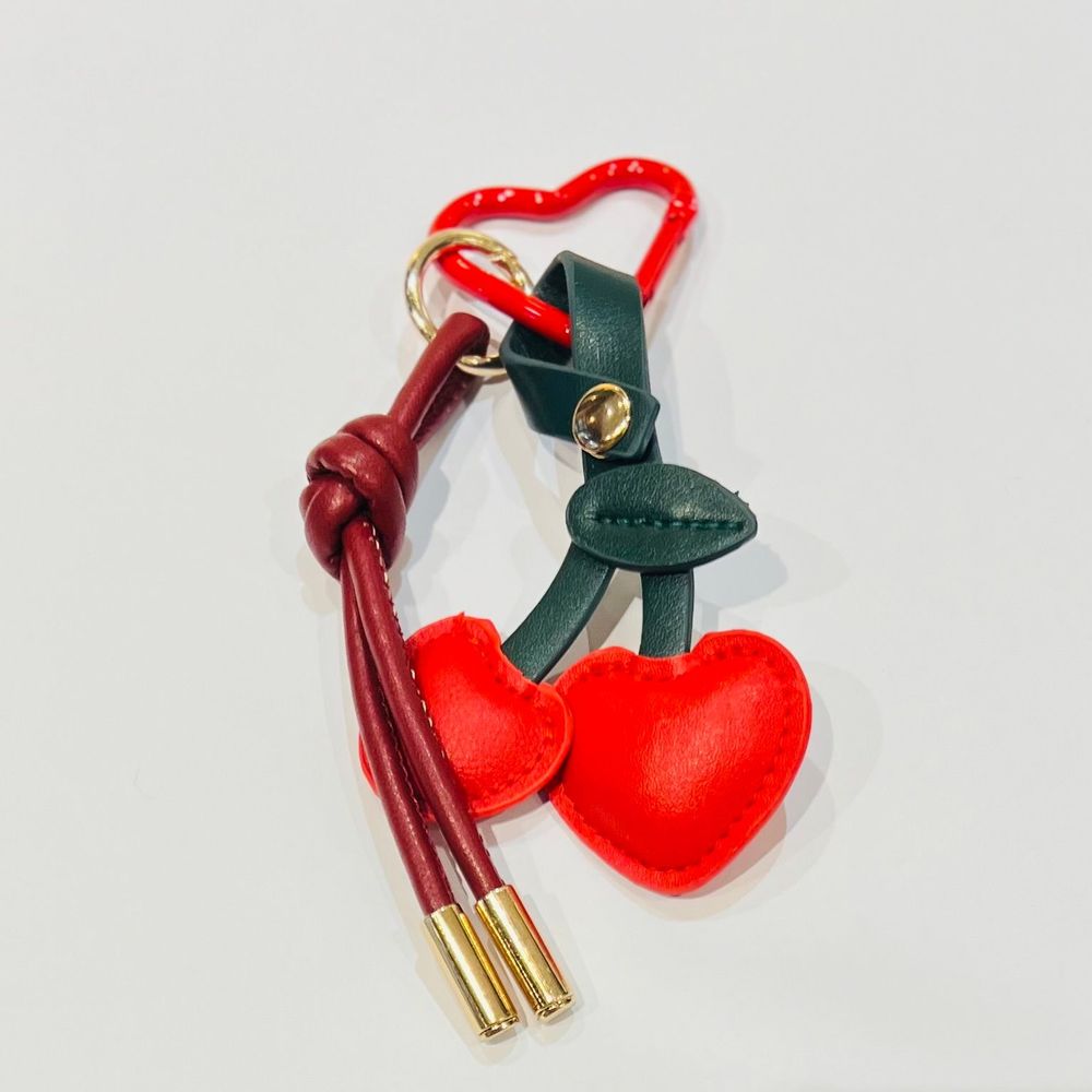 Porte-clés Mon cœur Cerise