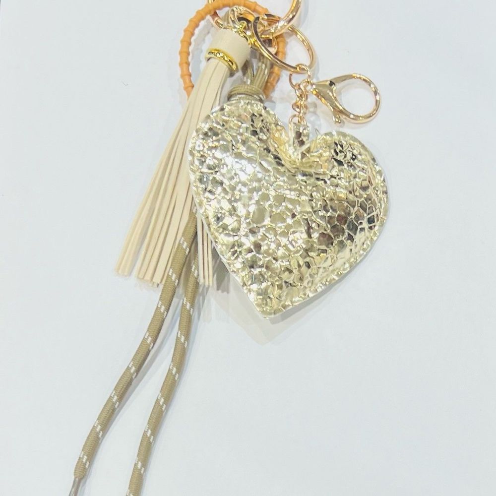 Porte-clés Cœur Brillant