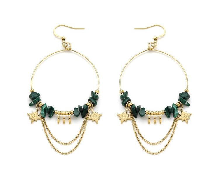 Boucles d'oreilles Ciel d'Orient