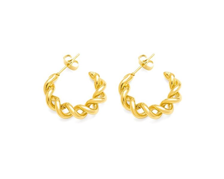 Créoles torsadées Cléolia