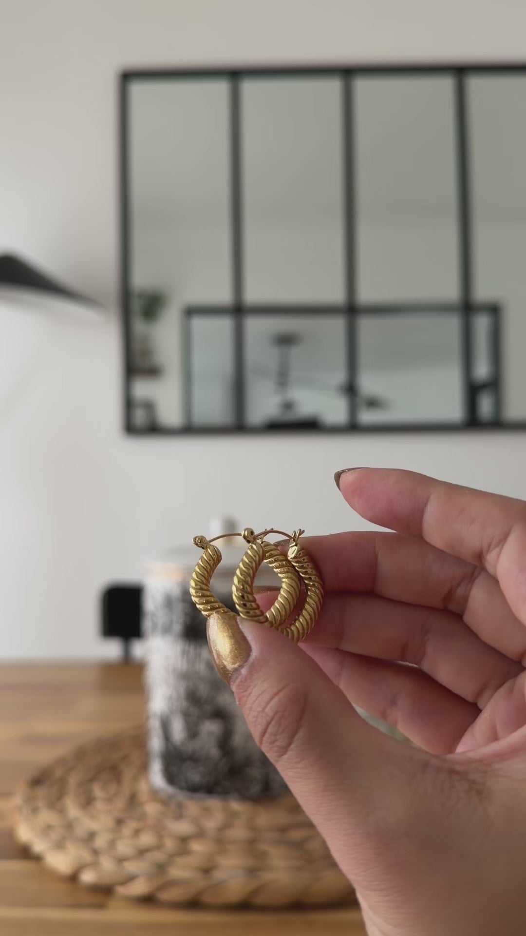 Créoles torsadées Volupte