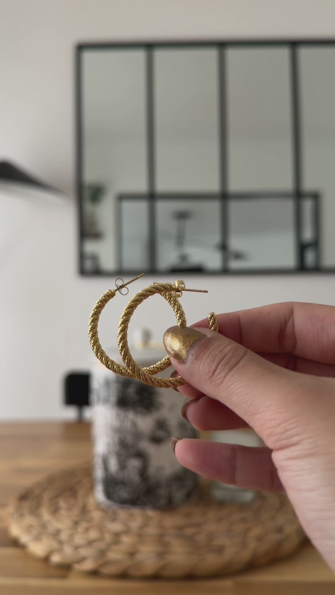 Créoles torsadées Solea