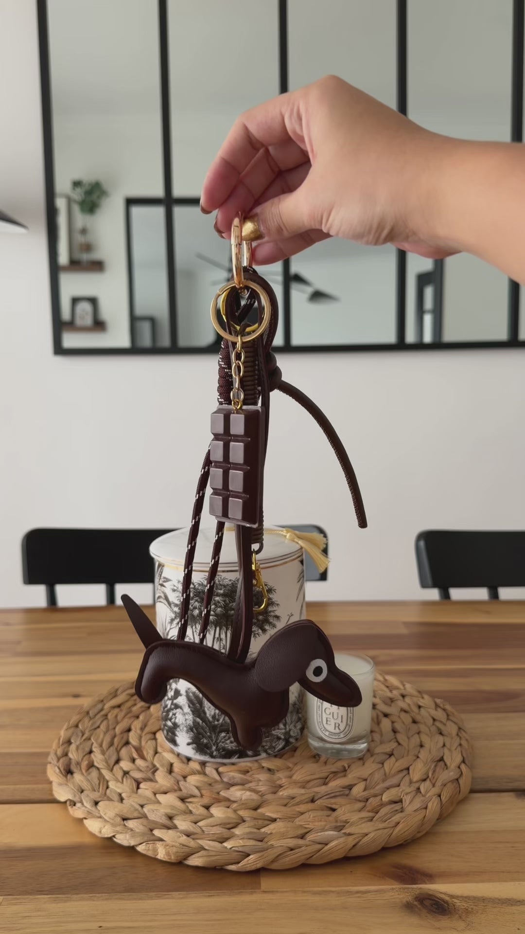 Accessoire de sac Choco Teckel