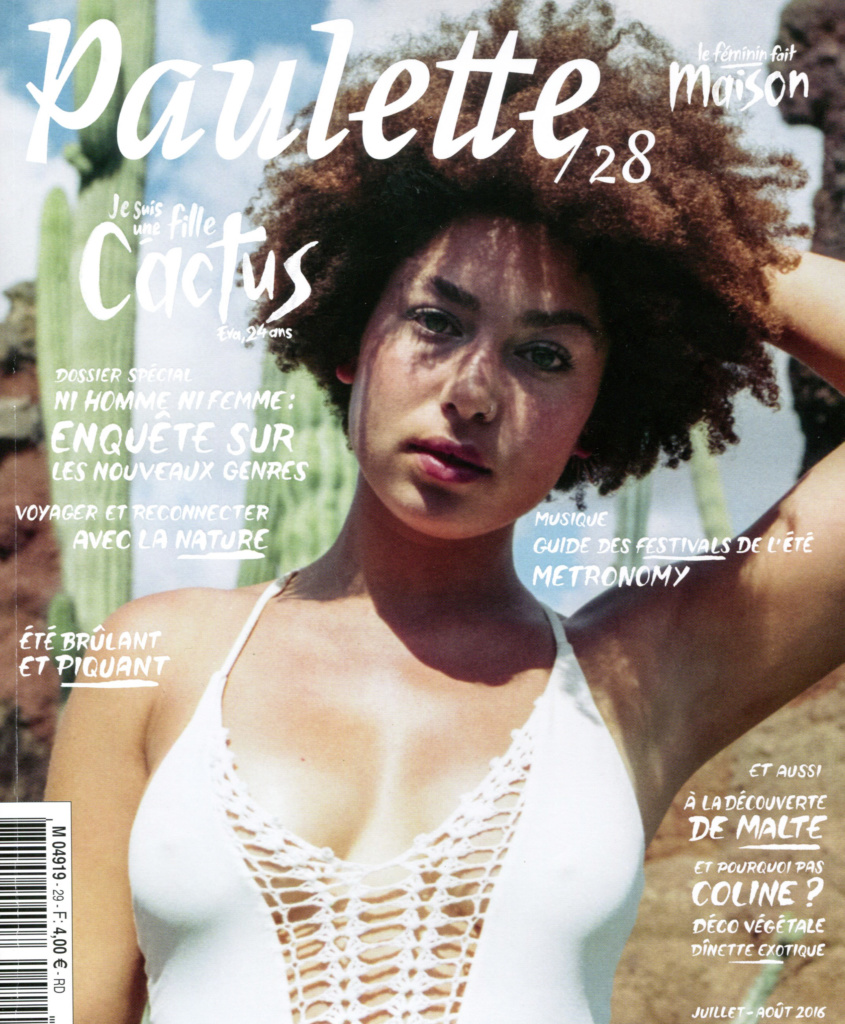 Bijoux 7bis Paris - Paulette Magazine Boucle d'Oreille Cactus 08/07/2016 boucle d'oreille cactus